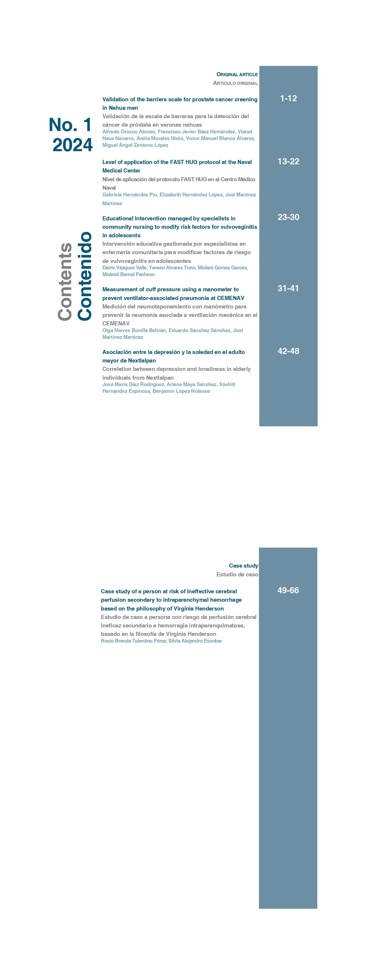 					Ver Vol. 23 Núm. 1 (2024): Revista de Enfermería Neurológica
				